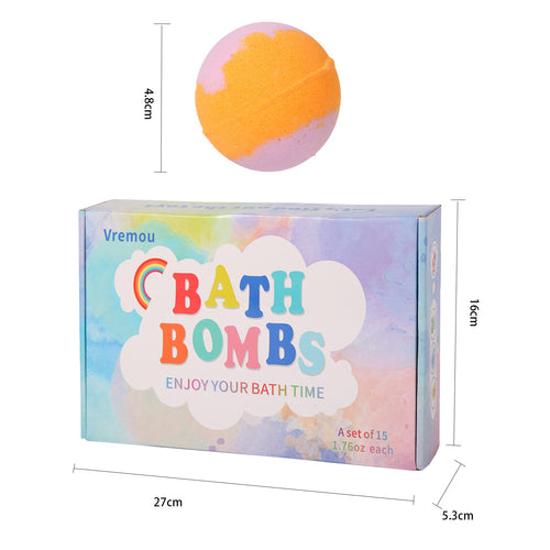 Childrens Salt Balls Plant Essential Oil Body Fragrance Bath Bombs